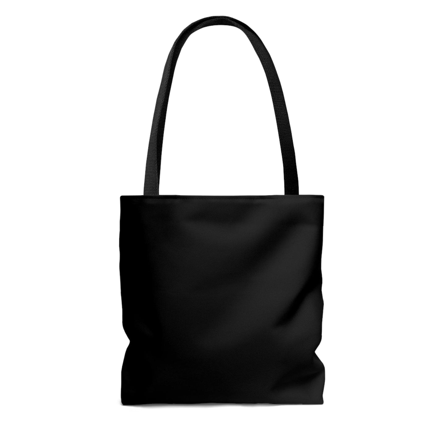 Large Tote Bag - not Luck Blessed - Word Art Inspiration