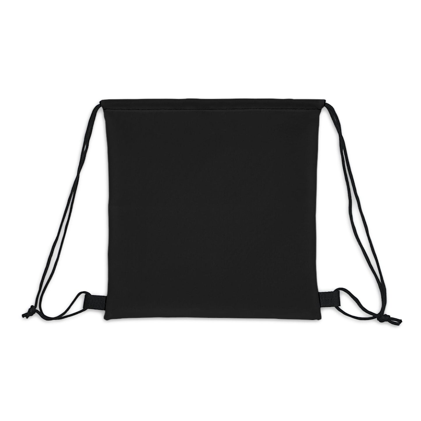 Drawstring Backsac Bag - Floral Black Line Art Print 60110
